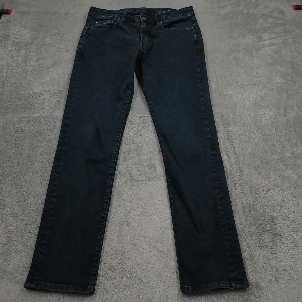 Bonobos Jeans Mens 32x32 Black Slim Fit Denim Casual Preppy